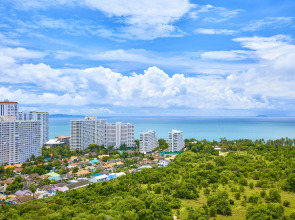 Апартаменты Grande Carribean sea view Jomtien beach