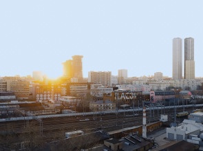 Апартаменты Lalapart Silver Lake с лоджией в ЖК Савеловский Сити