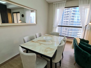 Апартаменты Marco Polo - High-rise 1BR Apt with Amazing Marina Views