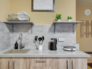 Апартаменты Улучшенная Студия Лотос Светлый Дом