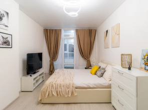 Квартира Сеть апартаментов ЧемодаНН с видом на реку