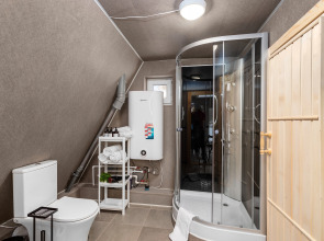 Частный дом A-frame с сауной у Игоры