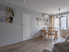 Апартаменты Flat Inn рядом с Патриаршими прудами во Вспольном переулке