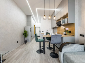 Квартира Апартамент-Студия с Террасой Apart Zelenogradsk