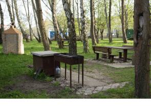 Апартаменты 2 комнаты красивый сад и зона барбекю