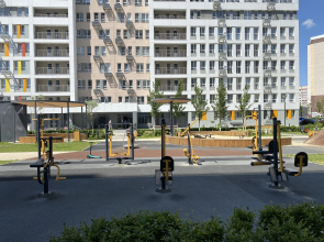 Квартира на 5 гостей в элитном ЖК Квартет