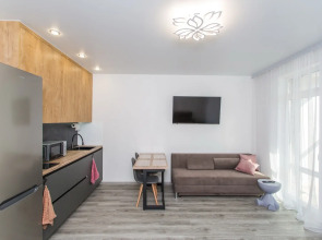 Квартира-студия уютная в новом доме