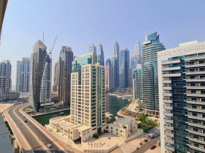 Apartments Marco Polo - 1BR with Marina Views Near Metro & Marina Mall