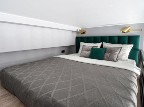 Квартира Студия Emerald Room у МЦД Вешняки