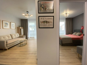 Апартаменты Oma Kodi в центре в парке у реки