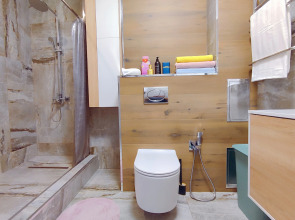 Апартаменты Шикарные В центре с видом на Золотой мост и Русский мост