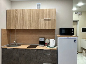 Квартира уютная студия с балконом в шаге от Тинькофф холл