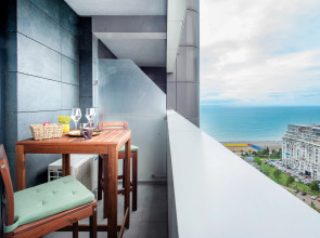 Квартира Vintage Haven Studio - Bohemian Style in Alliance Palace