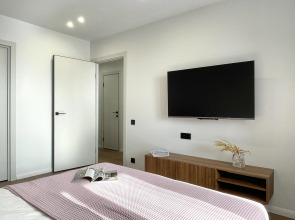 Квартира Новая евродвушка на четверых в современном районе Великого Новгорода