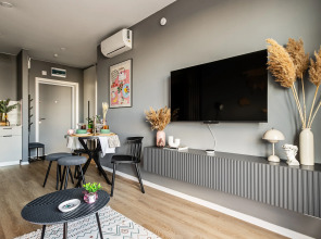 Квартира Dobrolyubova Great View 29 Floor