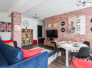 Квартира GM Apartments в стиле Рок-н-ролл с видом на Кремль