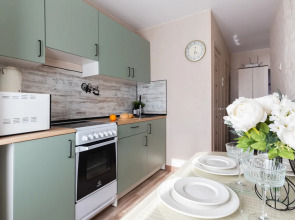 Квартира Семейная двушка у ЖД вокзала с двумя TV и кондиционером