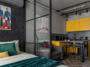 Квартира Moscow Deluxe Apartments Mayta Art Loft