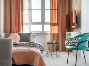 Апартаменты UzorApart Комфортная студия в центре с потрясающим видом на море