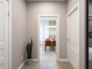 Квартира в синих тонах