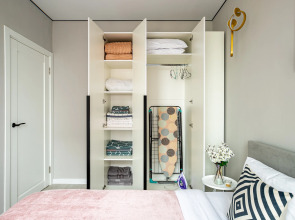 Апартаменты MaxRealty24 Четырехместные у Метро Аминьевская и Станции MЦД-4 Очаково