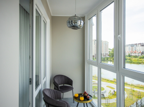 Квартира с видом на озеро