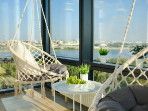 Апартаменты Дизайн с видом на Кремль