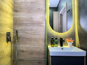 Квартира от FolkFort — светлая студия у арки ВДНХ и сквера Останкино