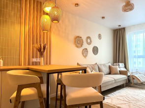 Апартаменты Hygge Karelia с сауной, массажным креслом и проектором