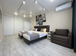 Апартаменты Fresh двухкомнатные с 2 спальнями и ванной