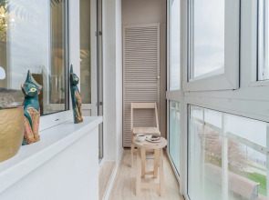 Апартаменты ДВА ГОРОДА - На набережной у Острова мечты и Технопарка