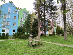 Апартаменты 2 комнаты красивый сад и зона барбекю