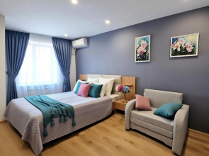 Uyutnaya V Novom ZHK S Dizaynerskim Remontom Flat