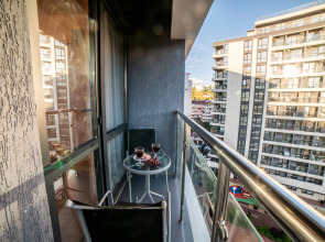 Апартаменты Sun city apartments ЖК Сокол с балконом