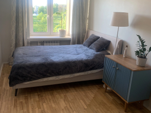 Апартаменты квартира с видом в центре Петергофа