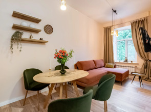 Квартира Стильная Еврооднушка рядом с Невским Проспектом