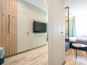Апартаменты «Голубика, комфорт» в районе ВДНХ «Эстет Апарт»