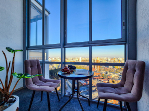 Квартира Уютная с панорамным видом 33 этаж