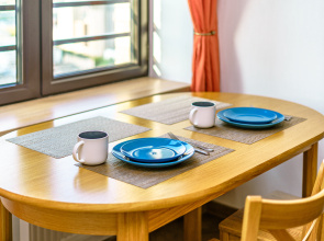 Квартира Lalapart Vintage House с отдельным рабочим кабинетом в небоскребе