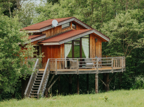Ekorancho Bolshoj na derev'yah dlya 3h vzroslyh Private house