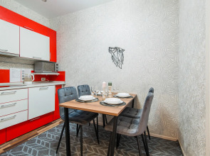 Квартира 2-к у залива в новом доме на Пирогова 2/2 от RentAp, 6 сп.мест