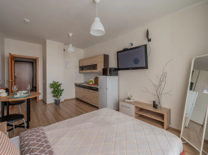 Апартаменты Студия Btv Aparts с Панорамным Балконом на Ботанике