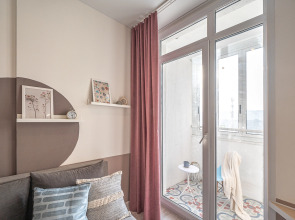 Квартира Стильная студия рядом с аквапарком