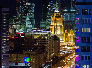 Great view on Kremlin 2 rooms apartment 23 floor