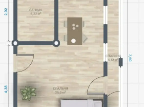 Апартаменты TopHouse на Можжевеловой 18, 133