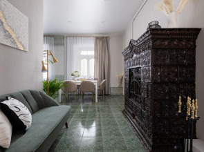 Квартира GM Apartments Новая и тихая Трехкомнатная на Тверской