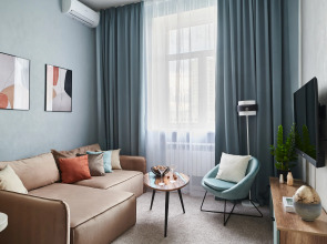 Квартира GM Apartments Тихая и уютная Трехкомнатная на Краснопресненской набережной