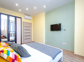 Квартира Комфортная 2к Andora в центре на 21 этаже ЖК Державинский квартал