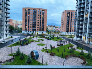 Квартира Новая с видом на горы и балконом