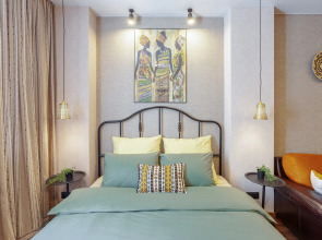 Квартира Aparts Pro+ ЭкоШарм — стильная с уютной атмосферой